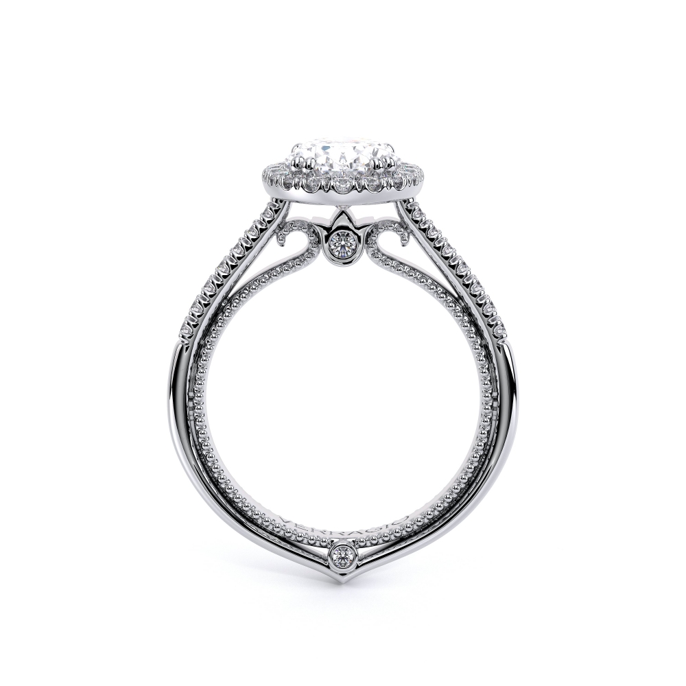 14K White Gold COUTURE-0420OV Ring