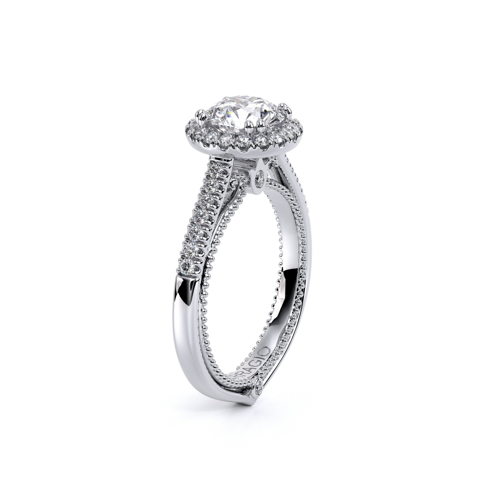14K White Gold COUTURE-0420R Ring
