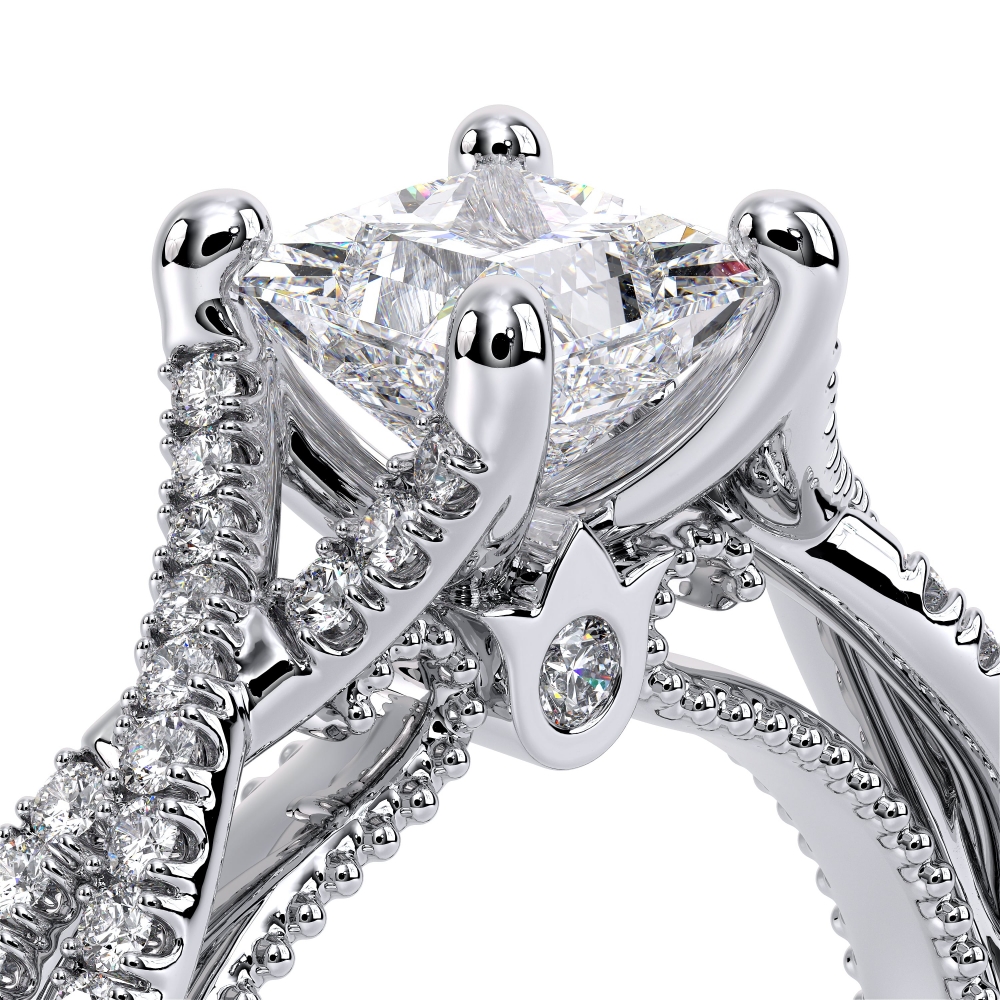 14K White Gold COUTURE-0421P Ring