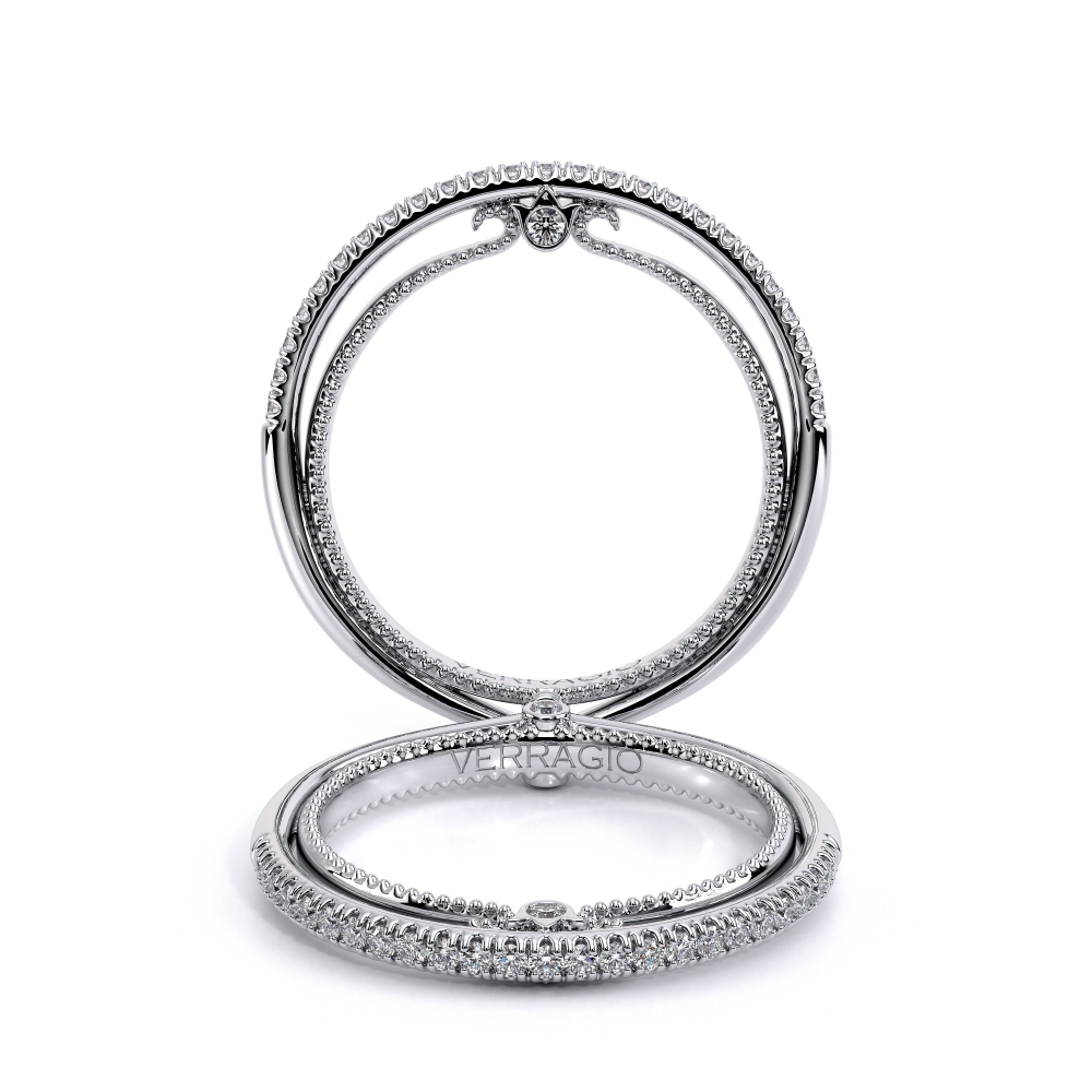 18K White Gold COUTURE-0421WSB Band