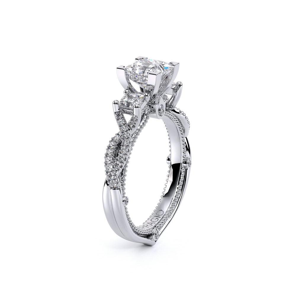 14K White Gold COUTURE-0423P Ring