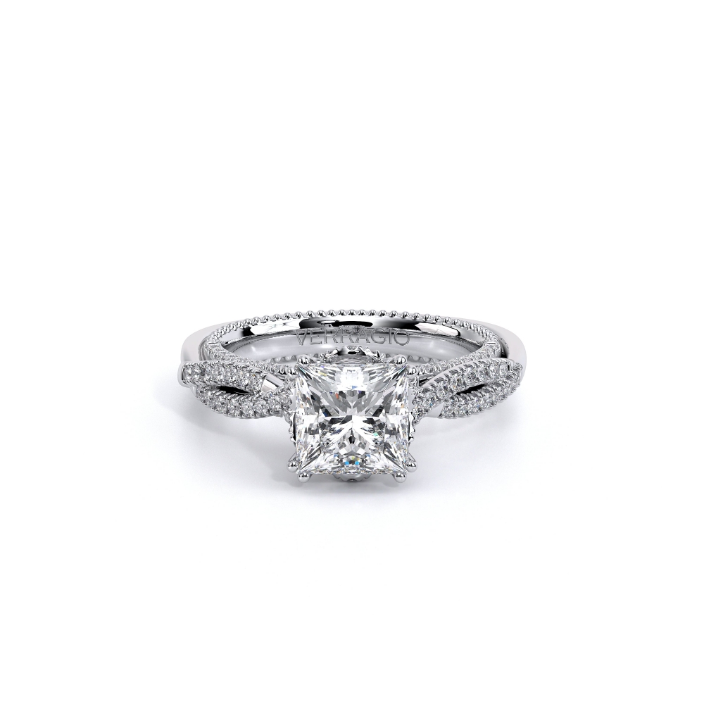 14K White Gold COUTURE-0451P Ring