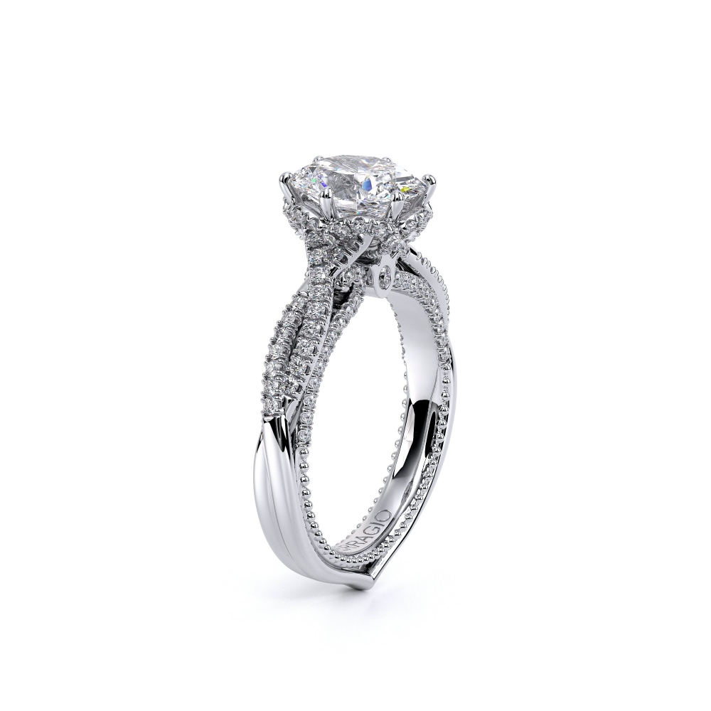 18K White Gold COUTURE-0451OV Ring