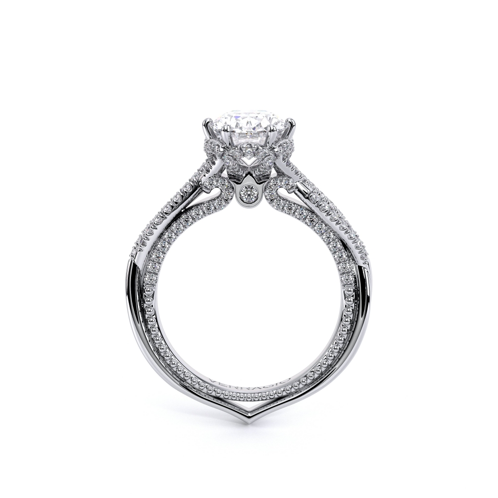 18K White Gold COUTURE-0451OV Ring
