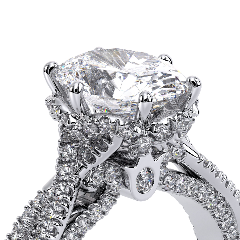 14K White Gold COUTURE-0451OV Ring