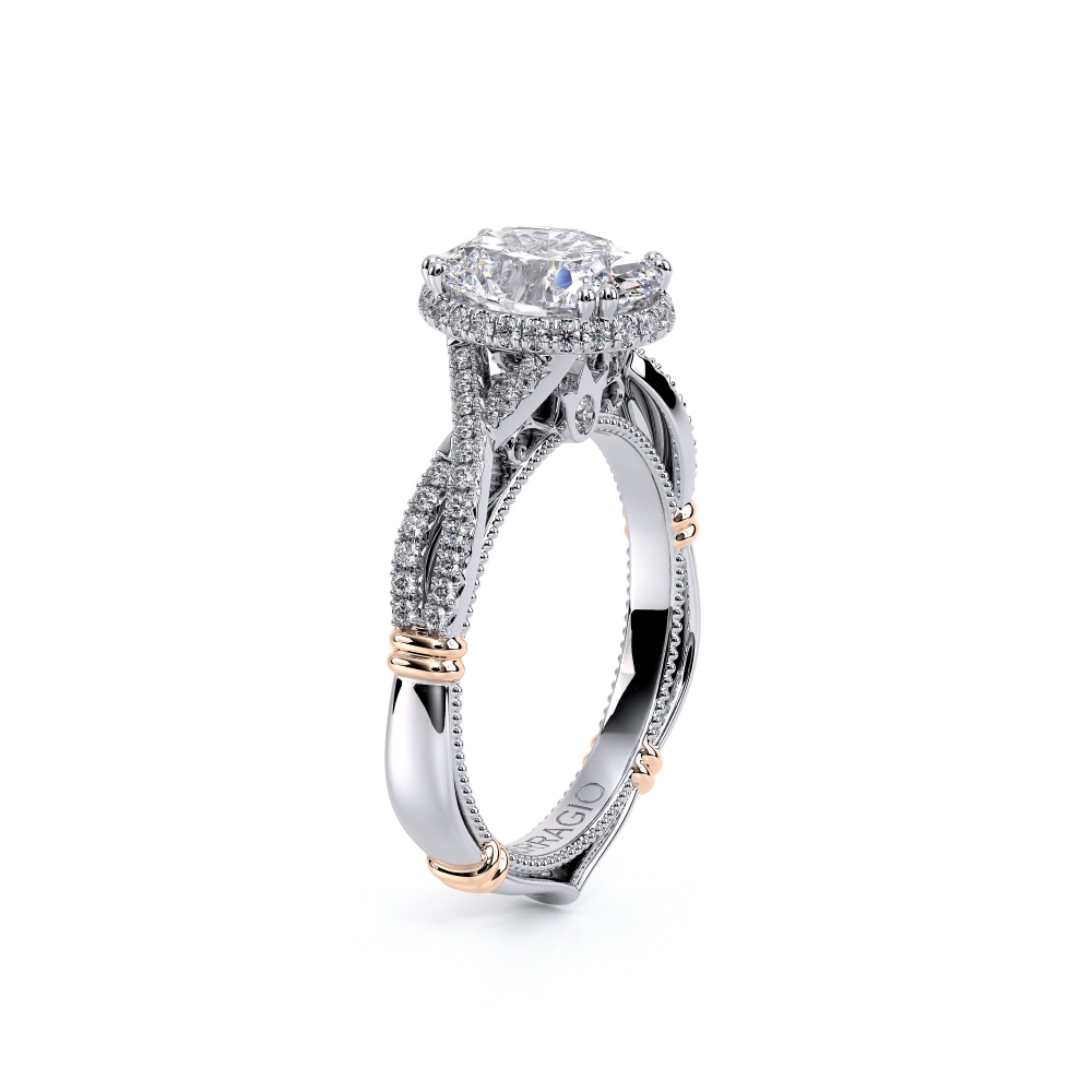 18K White Gold PARISIAN-105X-OV Ring