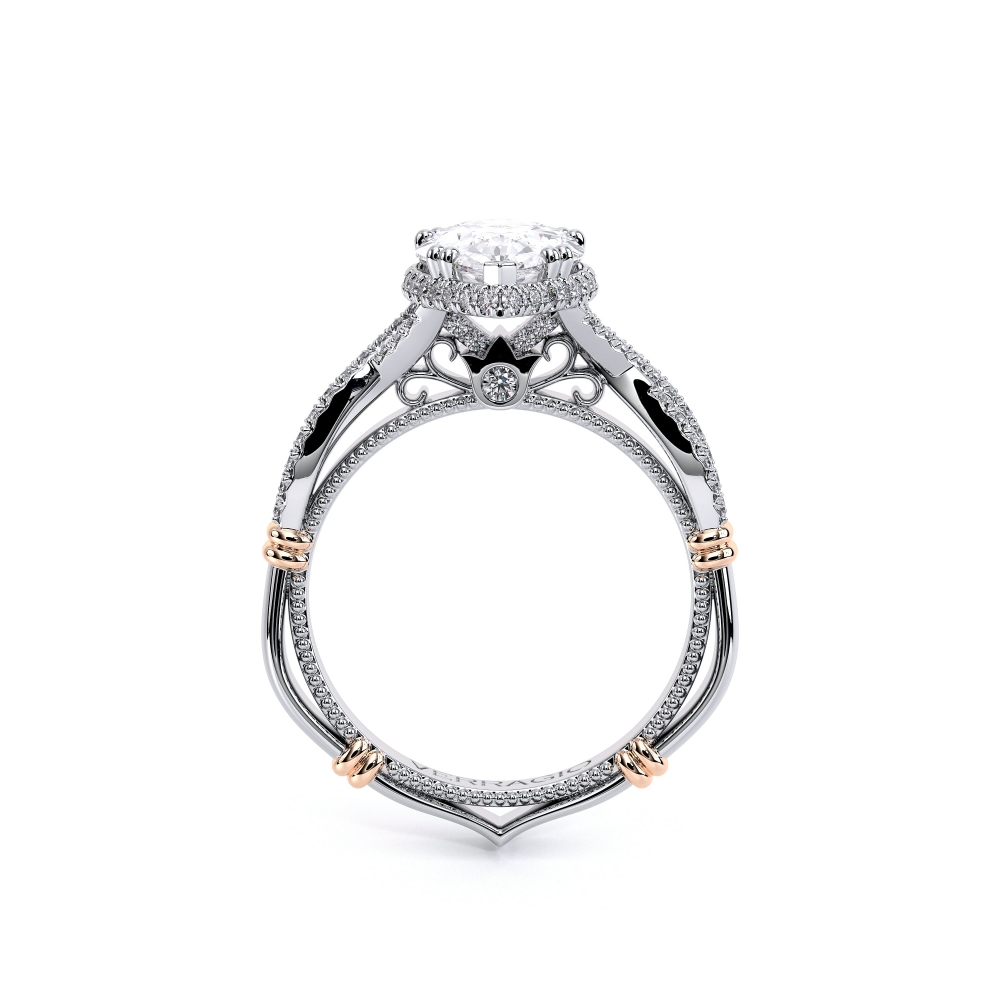 14K White Gold PARISIAN-105X-PEAR Ring