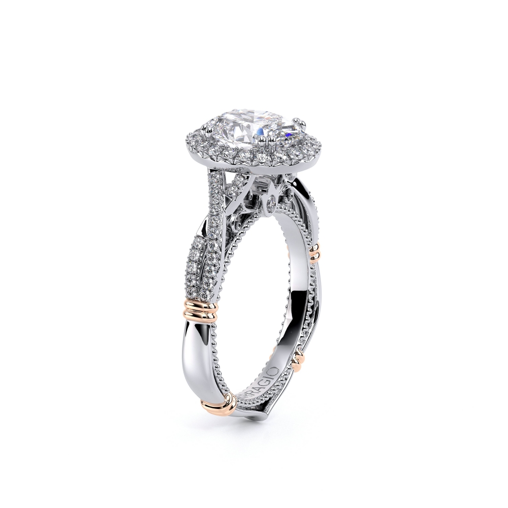 18K White Gold PARISIAN-106OV Ring