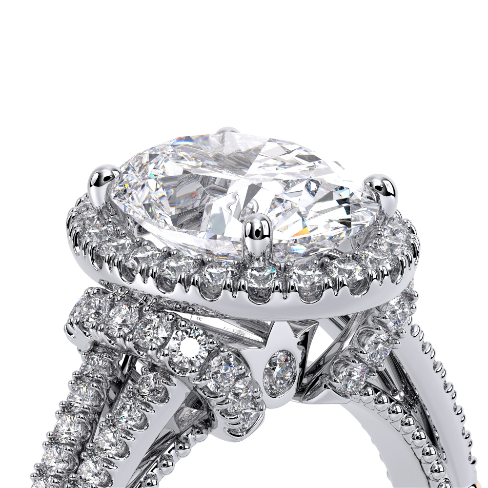 14K White Gold PARISIAN-117OV Ring