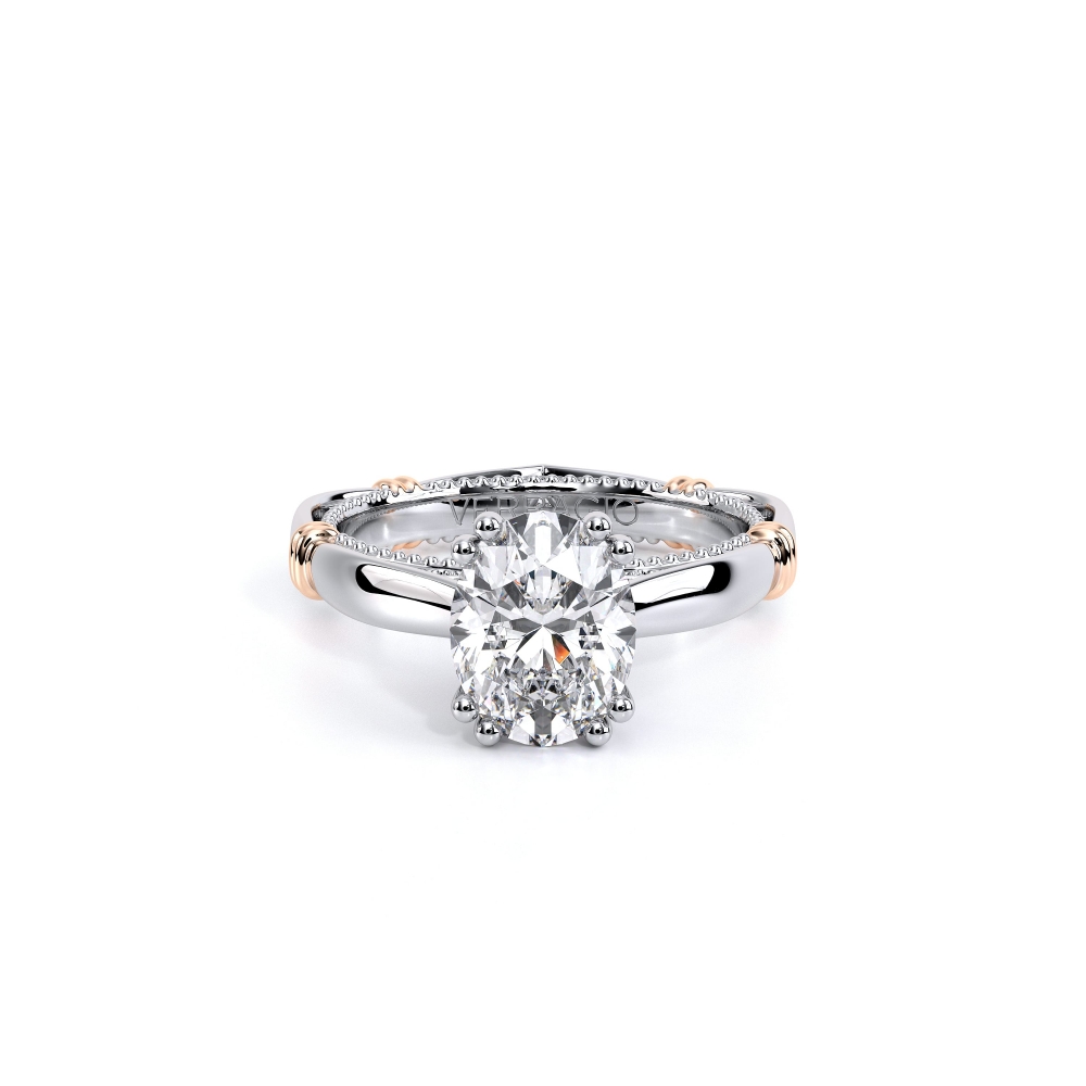 14K White Gold PARISIAN-120OV Ring