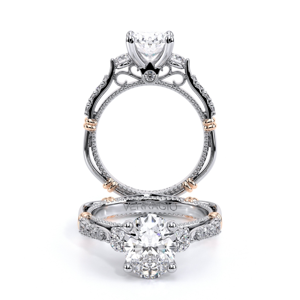 Platinum PARISIAN-124OV Ring