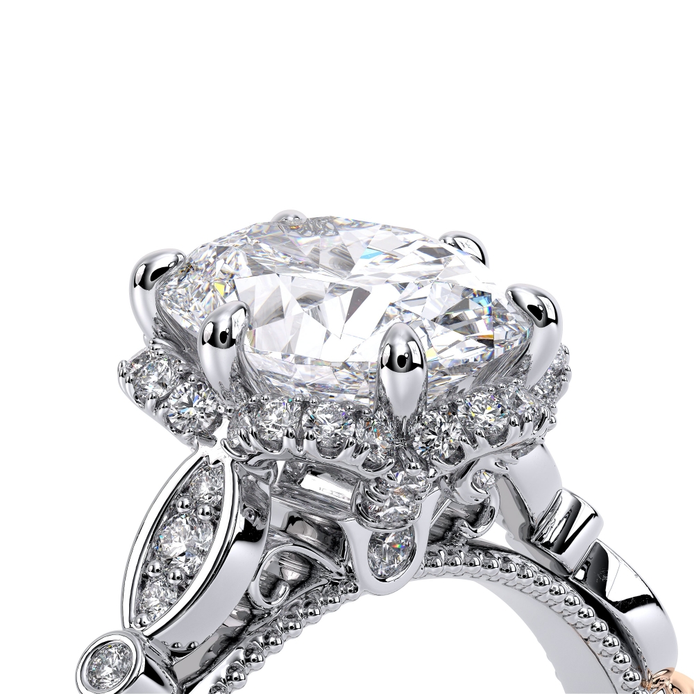 14K White Gold PARISIAN-141OV Ring
