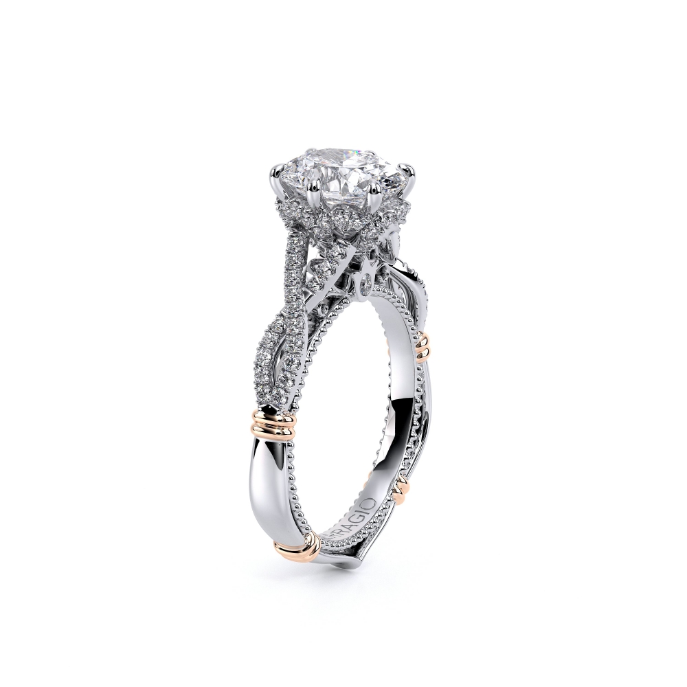 18K White Gold PARISIAN-153OV Ring