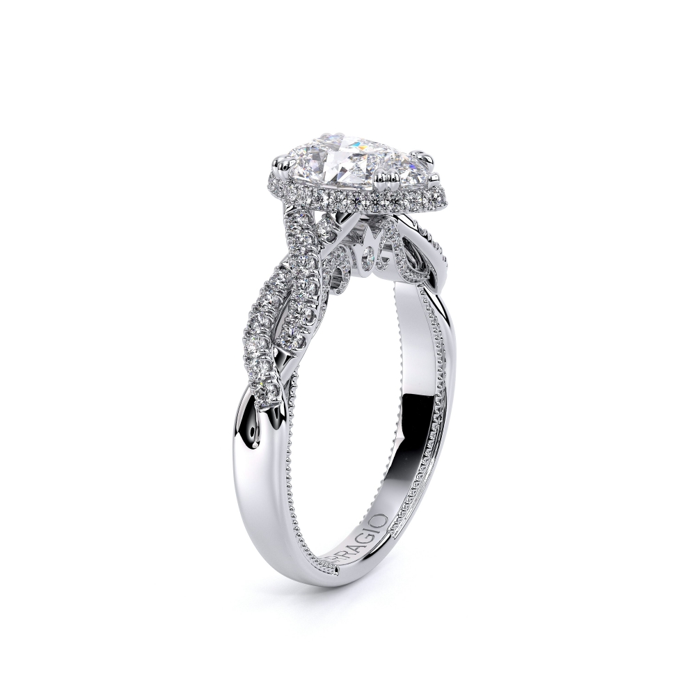 14K White Gold INSIGNIA-7099PEAR Ring