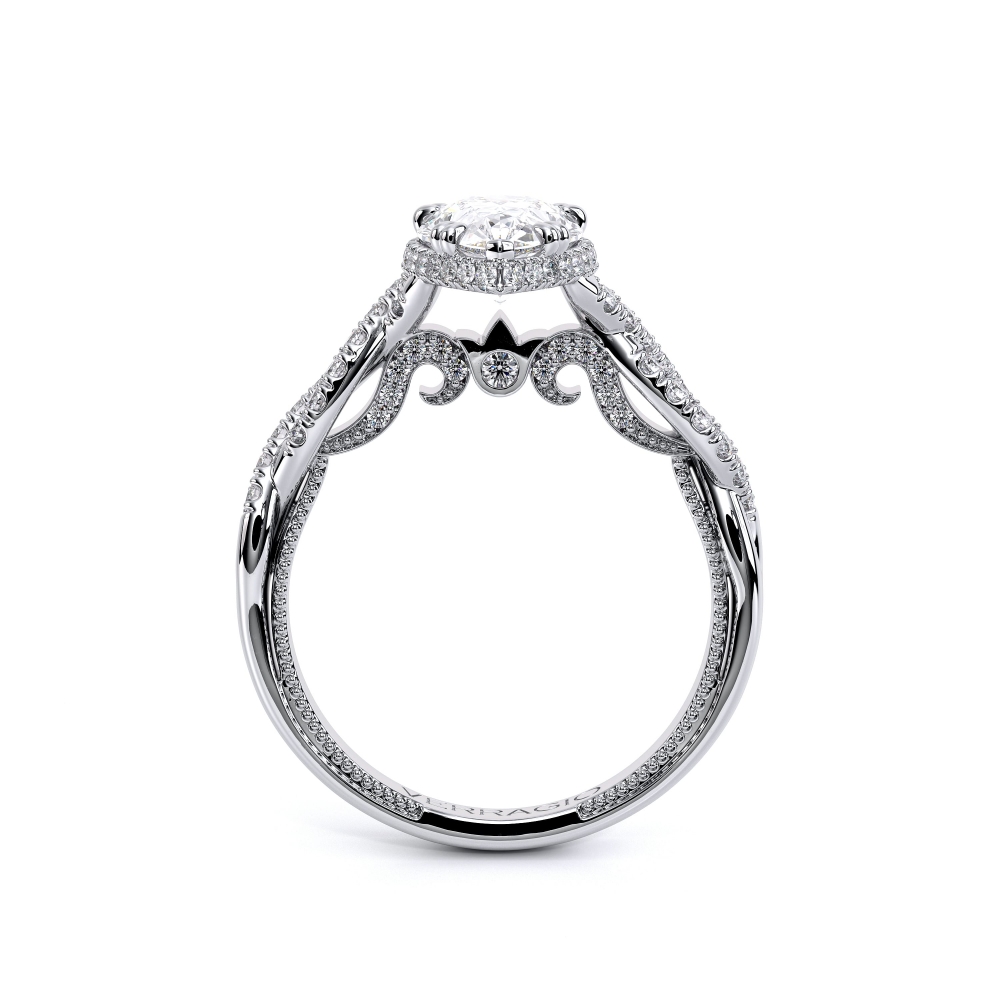 18K White Gold INSIGNIA-7099PEAR Ring