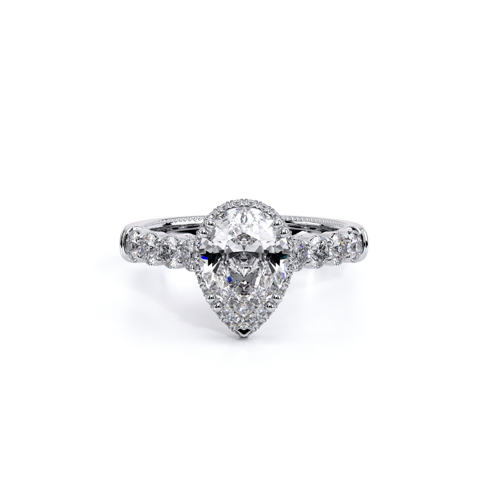 14K White Gold INSIGNIA-7100PEAR Ring