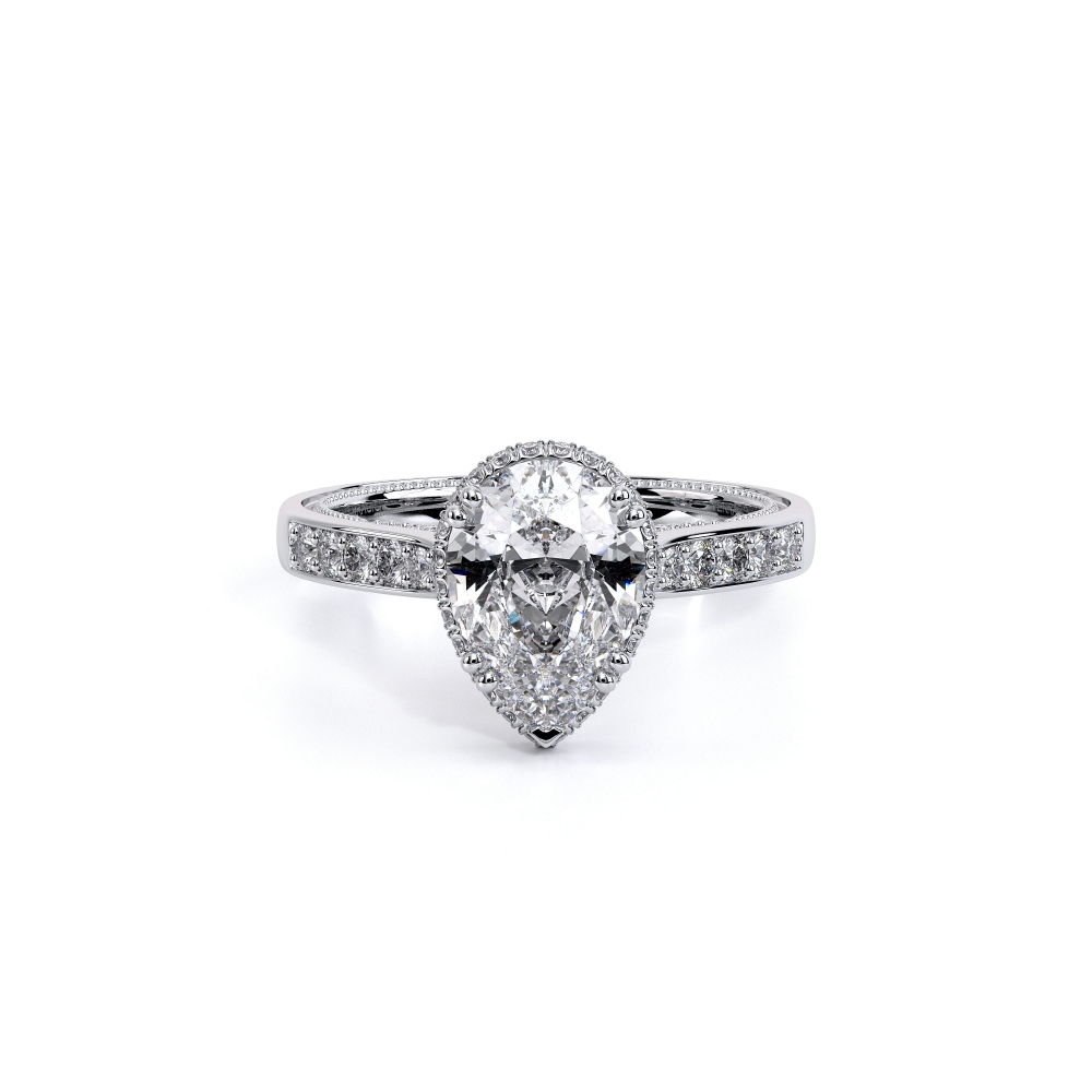 18K White Gold INSIGNIA-7102PEAR Ring