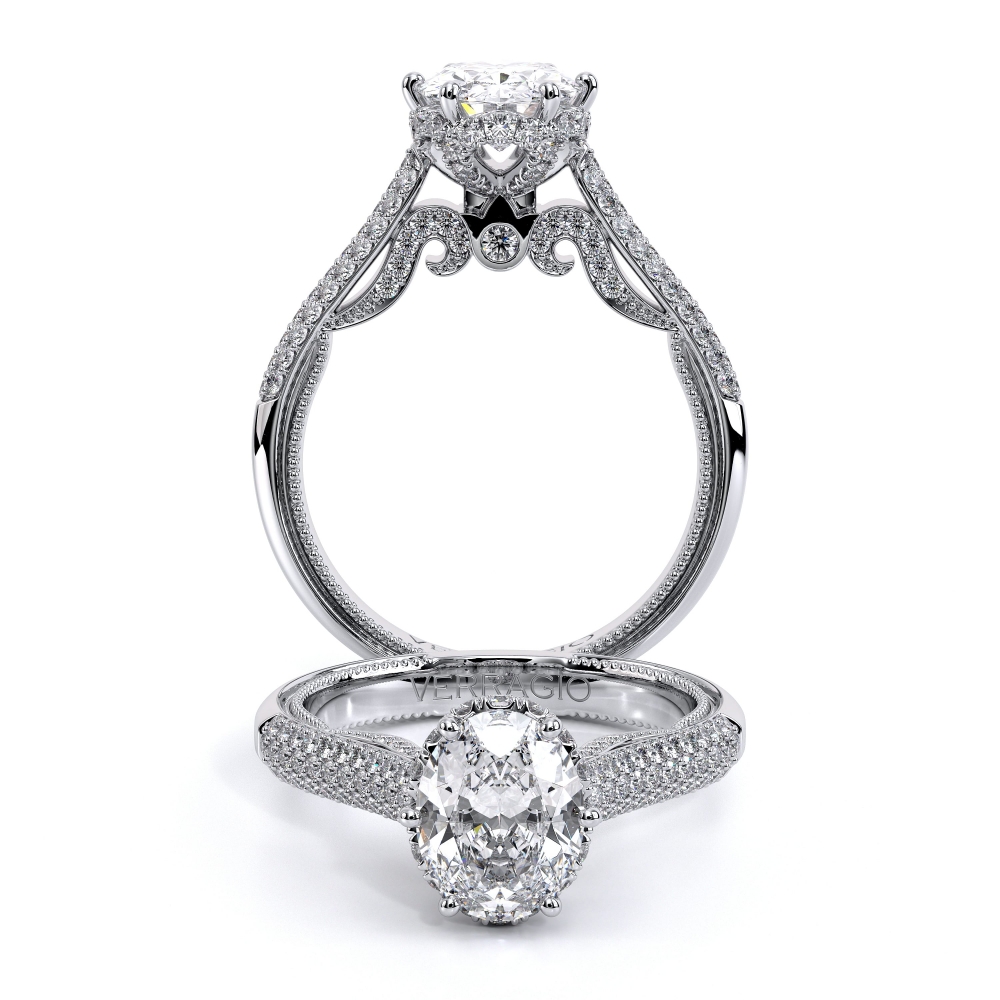 18K White Gold INSIGNIA-7104OV Ring