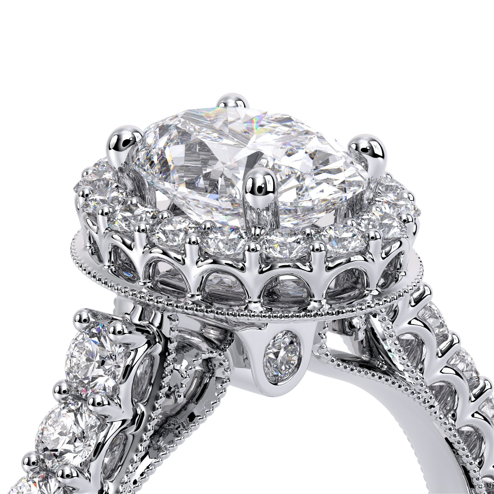 14K White Gold Renaissance-903-OV Ring