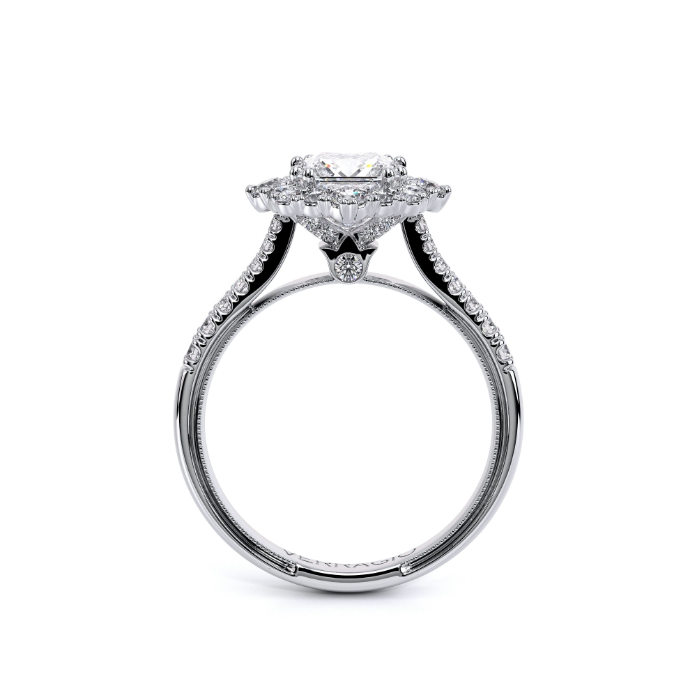 14K White Gold Renaissance-982P Ring