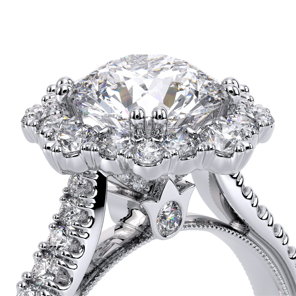 14K White Gold Renaissance-982R Ring