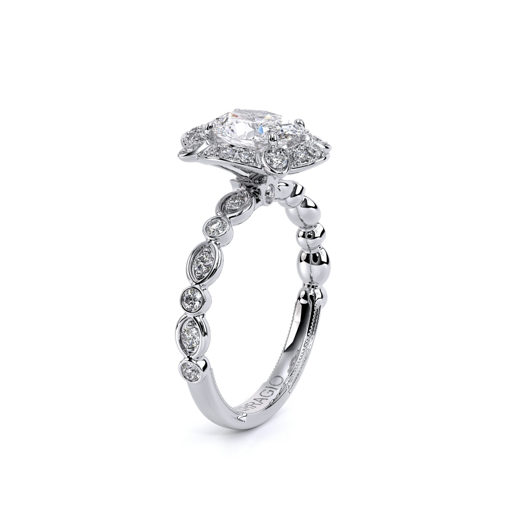 18K White Gold Renaissance-977-BOV Ring