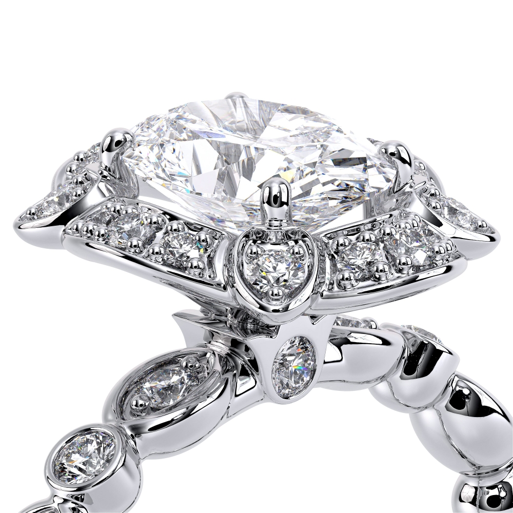 18K White Gold Renaissance-977-BOV Ring
