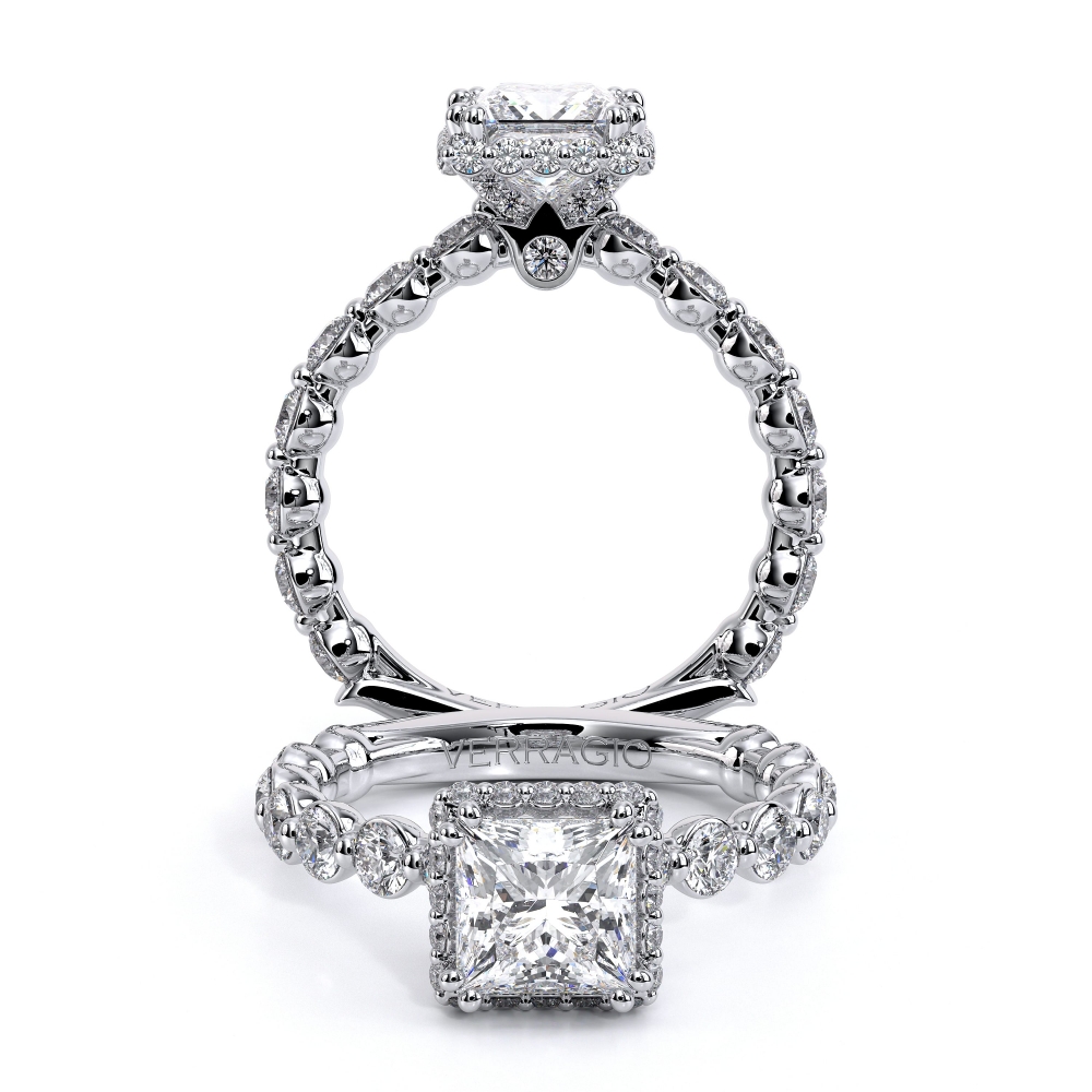 18K White Gold Renaissance-984P-2.5 Ring