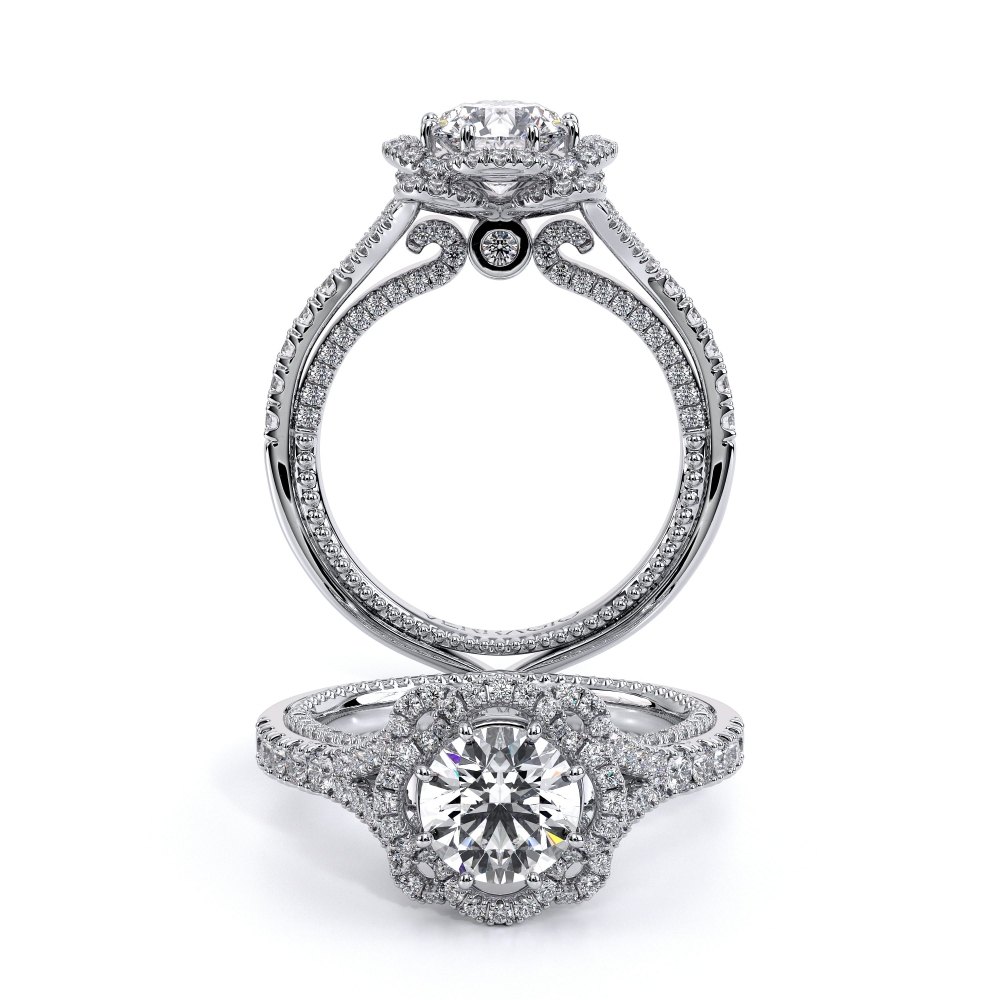 14K White Gold COUTURE-0444 Ring