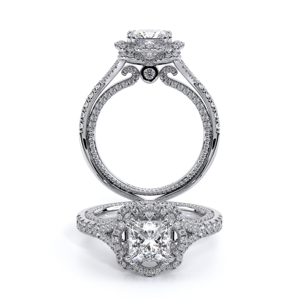 14K White Gold COUTURE-0444-P Ring