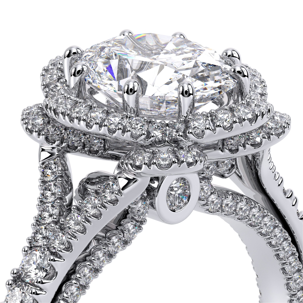 14K White Gold COUTURE-0444-OV Ring