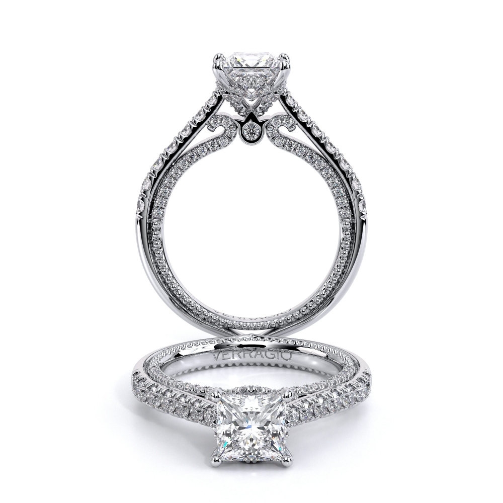 18K White Gold COUTURE-0447-P Ring