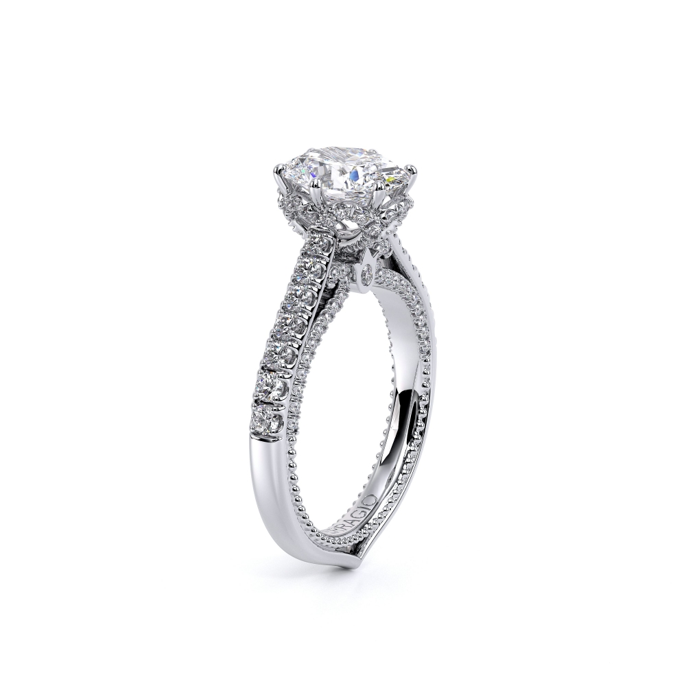 14K White Gold COUTURE-0447-OV Ring