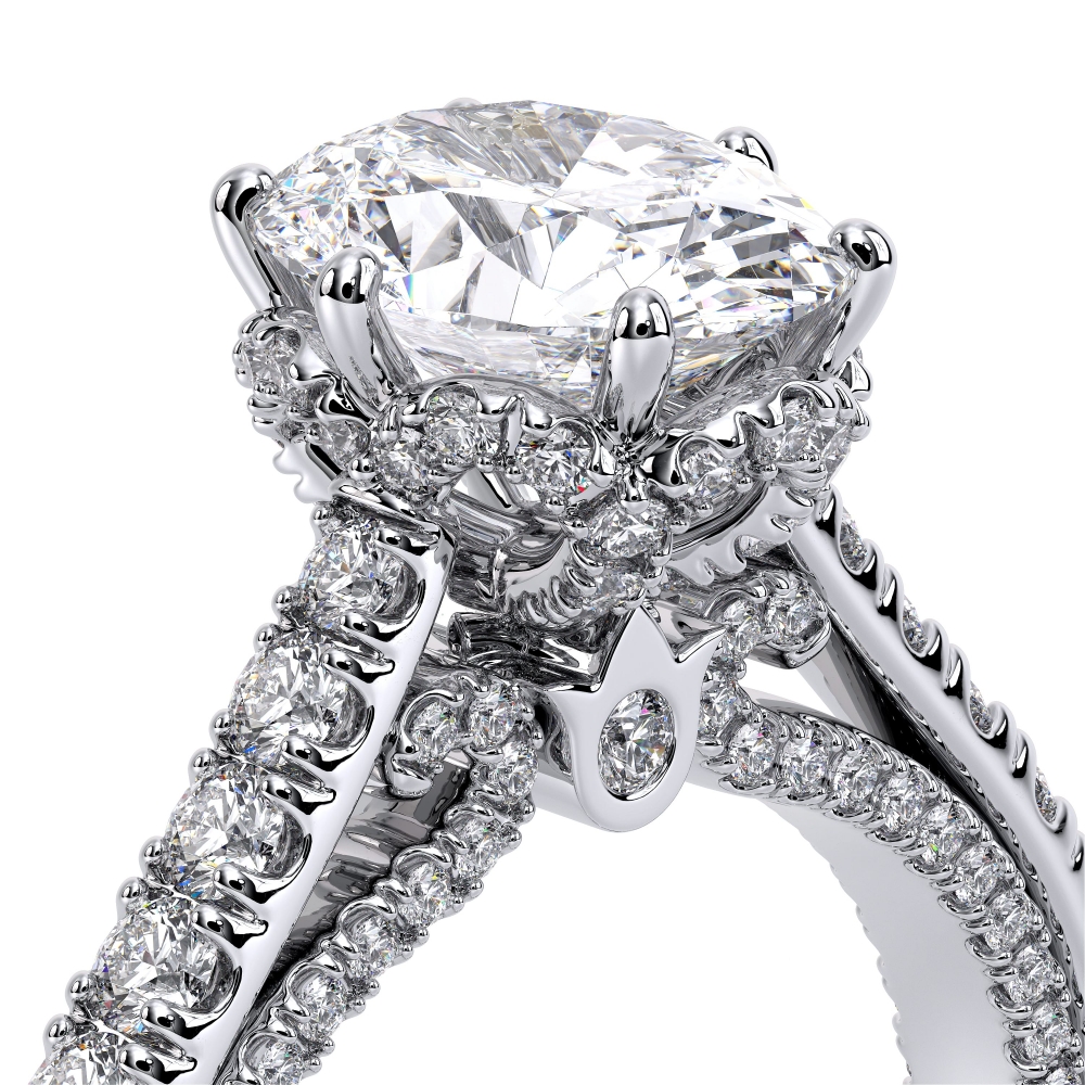 14K White Gold COUTURE-0447-OV Ring