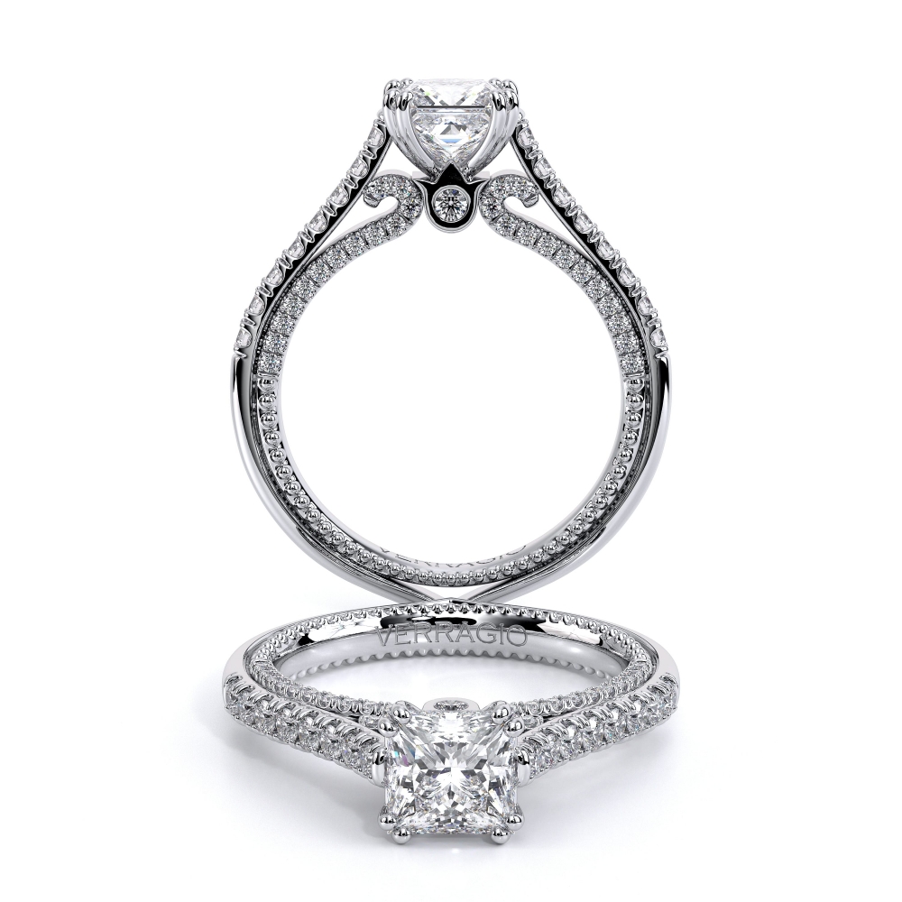 14K White Gold COUTURE-0452P Ring