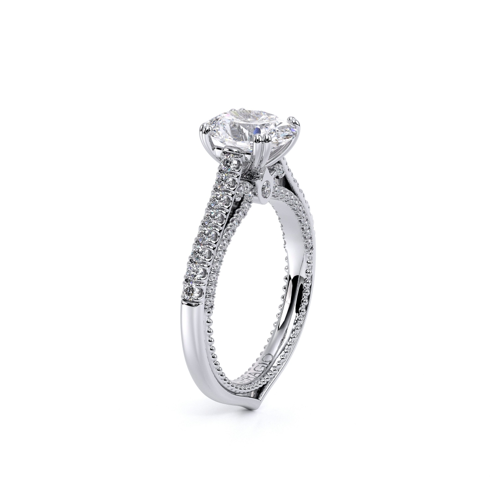 14K White Gold COUTURE-0452OV Ring