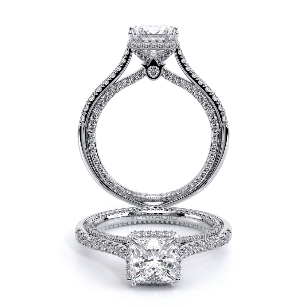 14K White Gold COUTURE-0482PR Ring