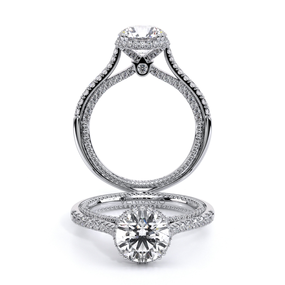 14K White Gold COUTURE-0482R Ring