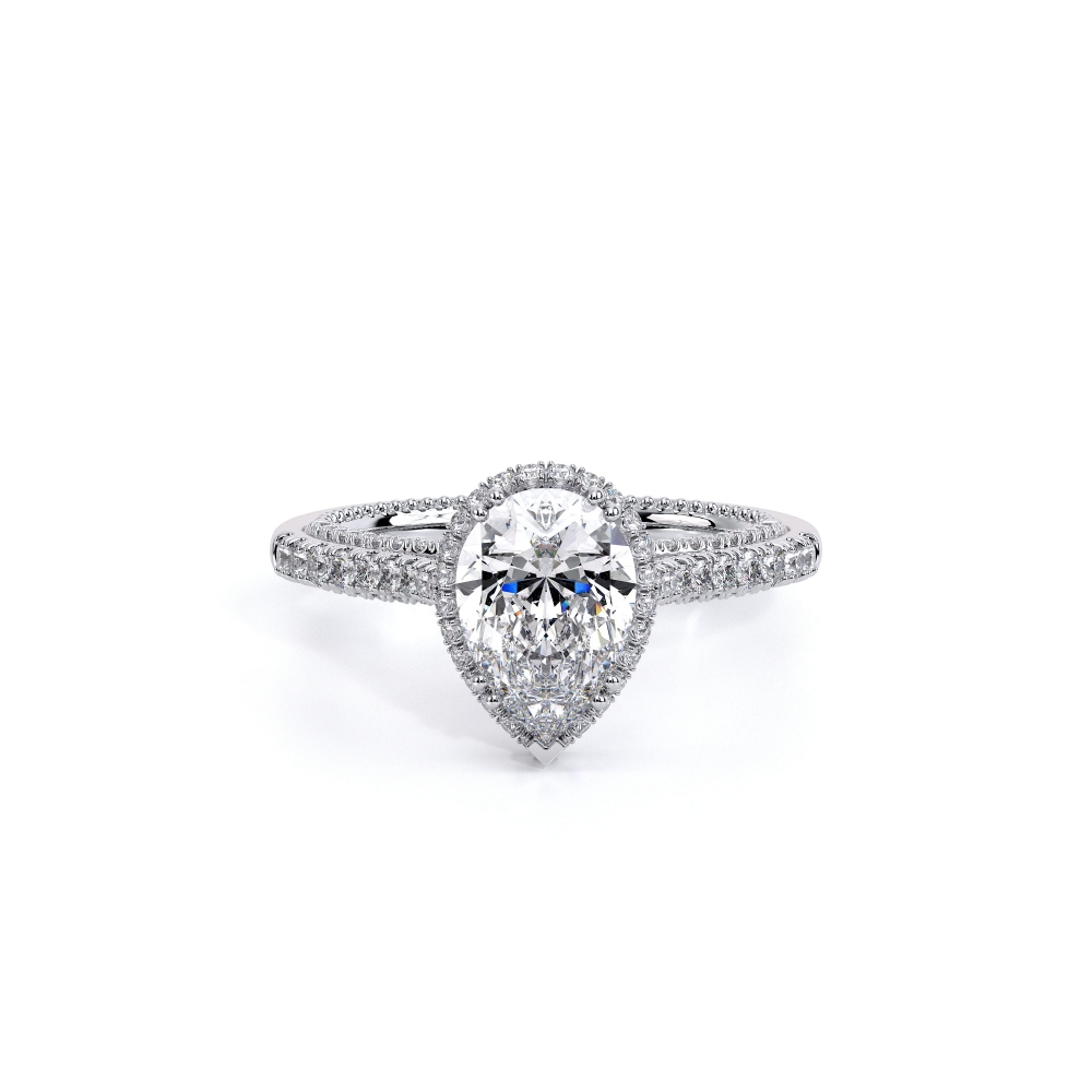 14K White Gold COUTURE-0482PS Ring
