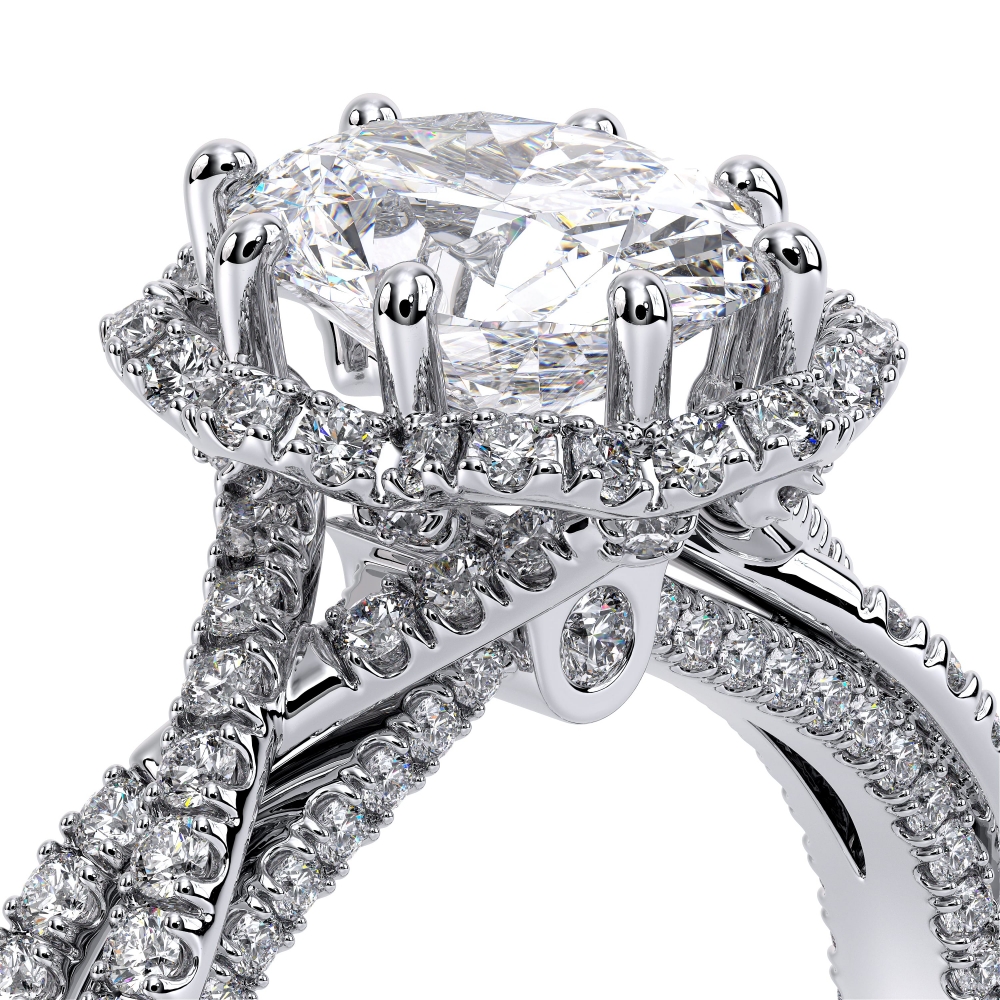 14K White Gold COUTURE-0466OV Ring