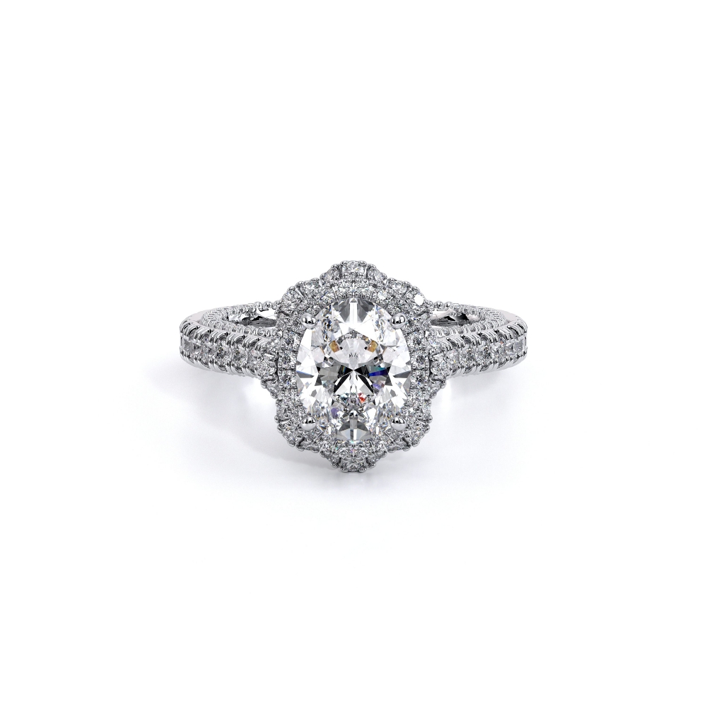 14K White Gold COUTURE-0468OV Ring