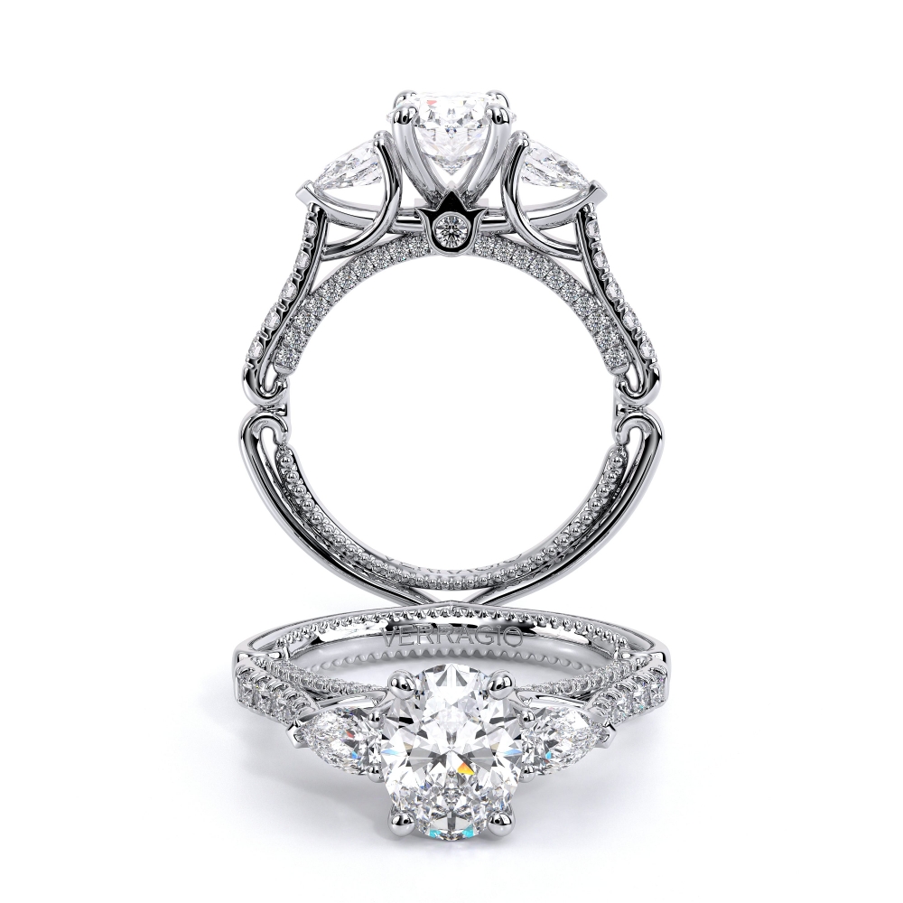 18K White Gold COUTURE-0470PS Ring