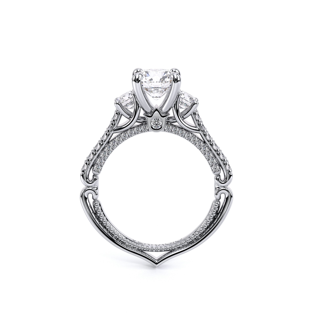14K White Gold COUTURE-0470R Ring