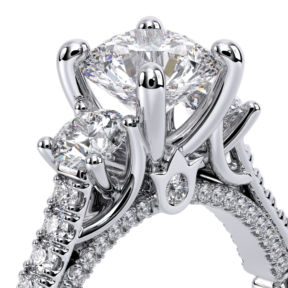 14K White Gold COUTURE-0470R Ring