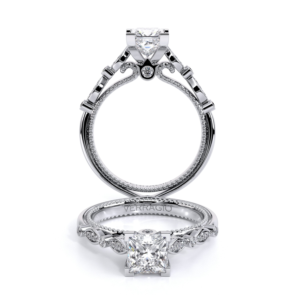 14K White Gold COUTURE-0476P Ring