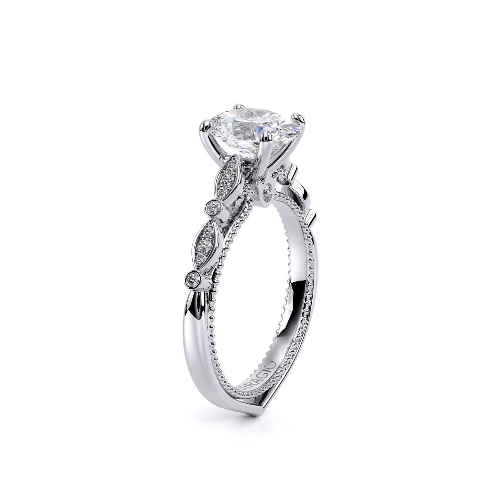 14K White Gold COUTURE-0476OV Ring