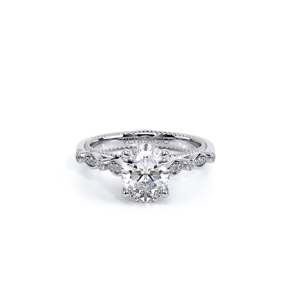 18K White Gold COUTURE-0476OV Ring