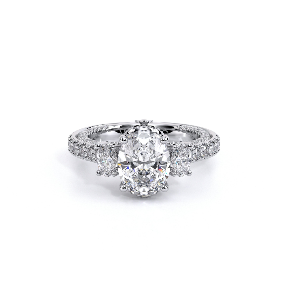 14K White Gold COUTURE-0479OV Ring