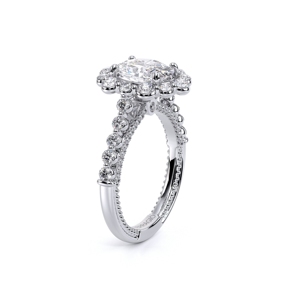 18K White Gold COUTURE-0480 OV Ring