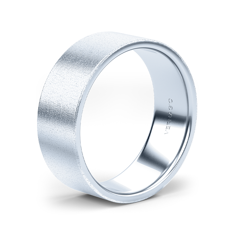 14K White Gold VWS-203-8 Ring